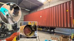 Twee verdachten aangehouden in Rotterdam voor cocaïnetransport
