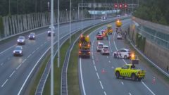 A12 tijdelijk afgesloten bij Maarsbergen door ongeval