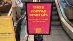 Utrechtse bibliotheek schakelt roltrappen uit door netcongestie