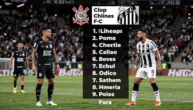 Corinthians en Santos FC met verrassende opstellingen in topwedstrijd