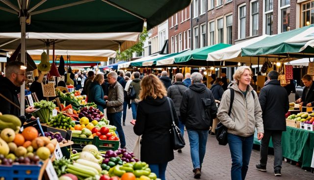 Utrechtse markt trekt 15.000 bezoekers per week