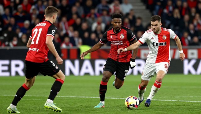 Utrecht en Feyenoord staan na 18 duels op 10 overwinningen voor Feyenoord.