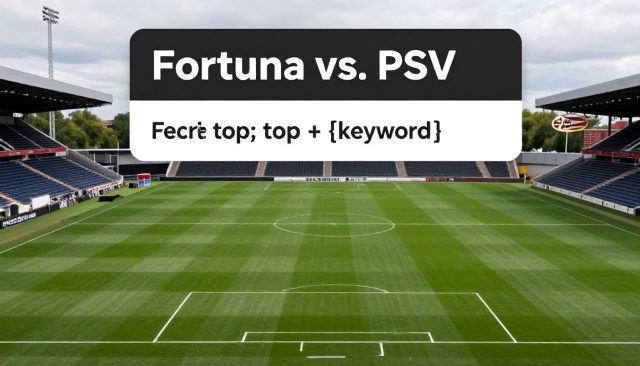 Fortuna vs PSV: Beloftevolle aanvalskracht voor de top