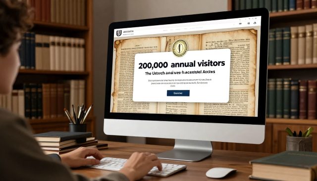 Utrechtse archieven online toegankelijk voor 200.000 bezoekers per jaar