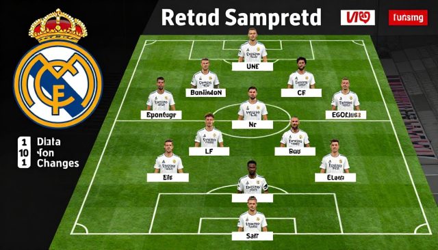 Real Madrid en VfB Stuttgart: de opstellingen met 10 veranderingen
