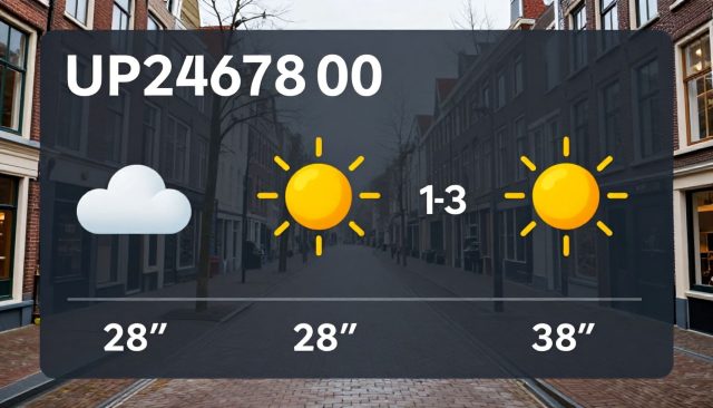 Utrecht bereidt zich voor op 28 graden vandaag