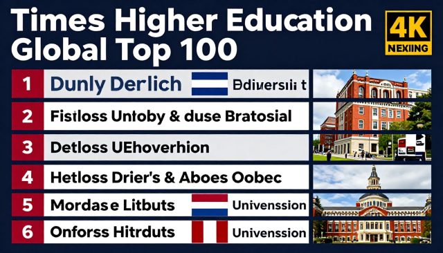 Zes Nederlandse universiteiten stijgen in wereldwijde top 100 van Times Higher Education