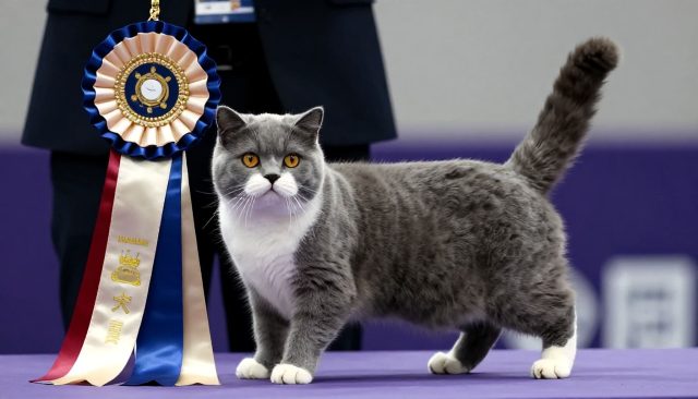 Britse Korthaar wint voor derde jaar titels bij internationale kattenwedstrijden