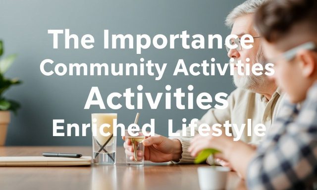 Het Belang van Gemeenschapsactiviteiten voor een Verrijkt Lifestyle