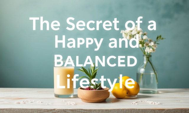 Het Geheim van een Gelukkig en Evenwichtig Lifestyle