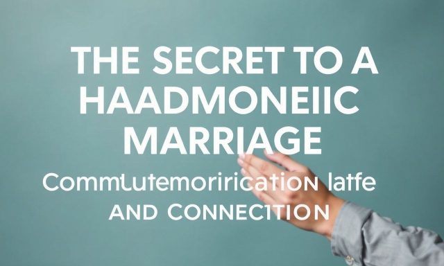 Het Geheim van een Harmonieus Huwelijk: Communicatie en Verbinding