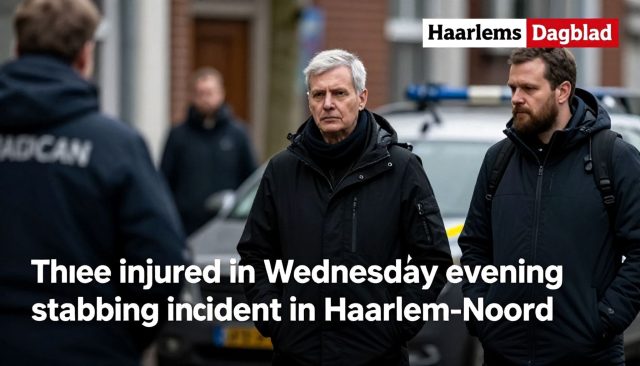 Drie gewonden bij steekincident in Haarlem-Noord woensdagavond