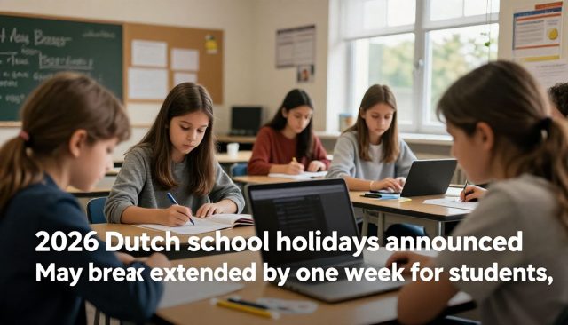 Schoolvakanties 2026 bekend: mei wordt een week langer voor Nederlandse scholieren