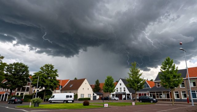 Zware onweersbuien en 30 graden: Kerkrade krijgt woensdag extreem wisselvallig weer