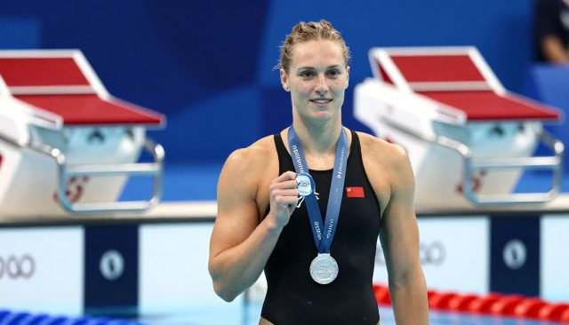 Angela Schijf wint zilver op EK zwemmen met persoonlijk record 2.24,78