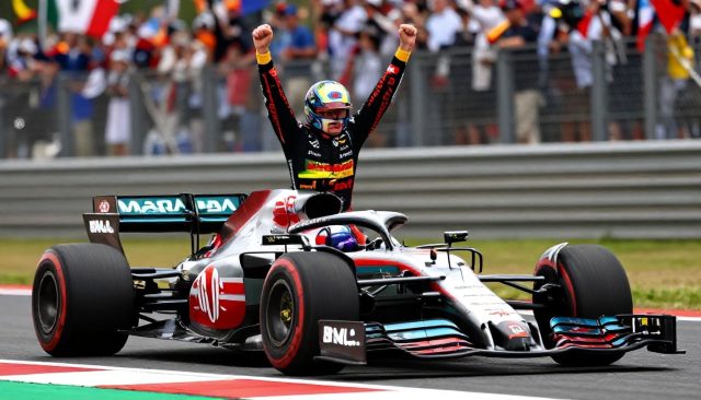 Max Verstappen pakt 16e overwinning van seizoen in spannende GP Mexico