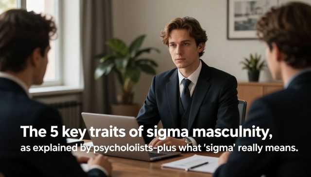 De 5 sleutelkenmerken van sigma-mannelijkheid uitgelegd door psychologen