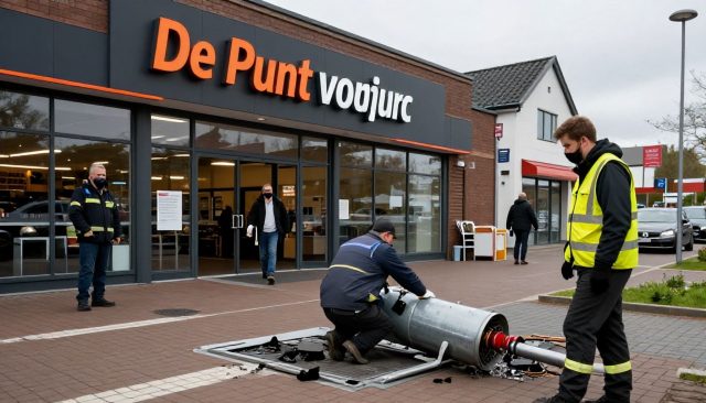 Drie woningen ontruimd na gaslek in Badhoevedorp winkelcentrum De Punt