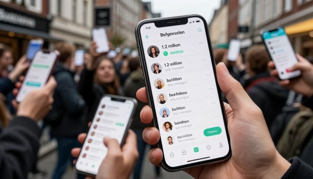 Befgenoten sturen 1,2 miljoen berichten per dag via de app