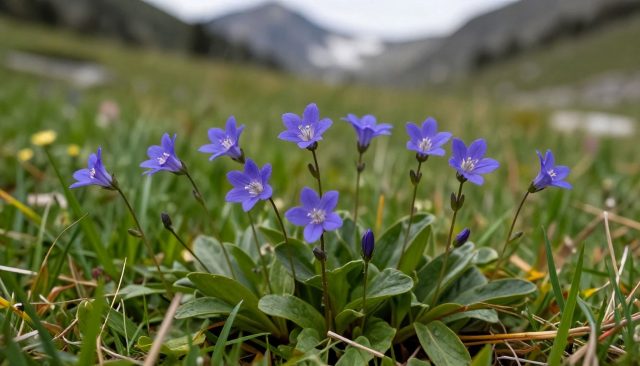 Dreigende uitsterving voor 12 zeldzame Campanula-soorten in de Alpenweiden