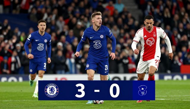 Chelsea en Ajax botsen in Champions League-groep met 3-0 overwinning voor Blues