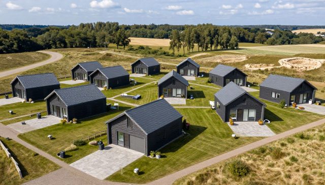 Europarcs Kaatsheuvel opent 12 nieuwe vakantievilla’s midden in de Loonse en Drunense Duinen