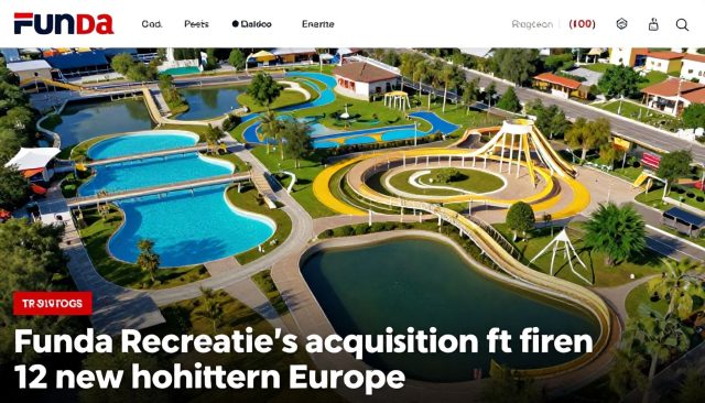 Funda Recreatie verwerft 12 nieuwe vakantieparken in Zuid-Europa