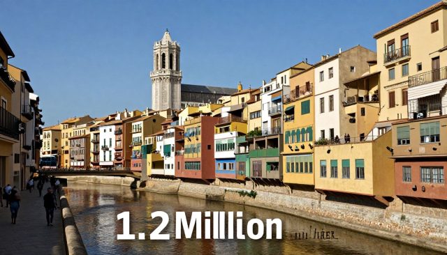 Girona trekt 1,2 miljoen bezoekers na recordzomer: "Stad aan limiet