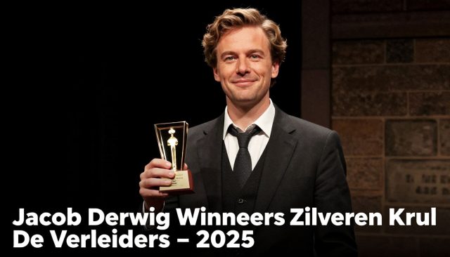 Jacob Derwig wint Zilveren Krul voor rol in De Verleiders na 25 jaar theatercarrière