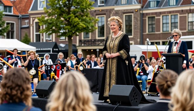 Koningin Máxima opent 12e editie van Prinsenhof Festival in Delft