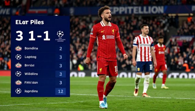 Liverpool FC domineert PSV met 3-1 in Champions League-duel: de cijfers achter de overwinning
