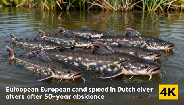 Dode meervallen gespot in Nederlandse rivieren na 50 jaar afwezigheid