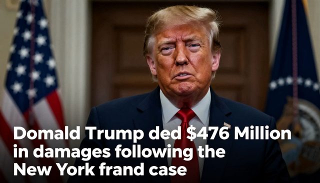 Trump eist 476 miljoen dollar schadevergoeding na New York-fraudezaak