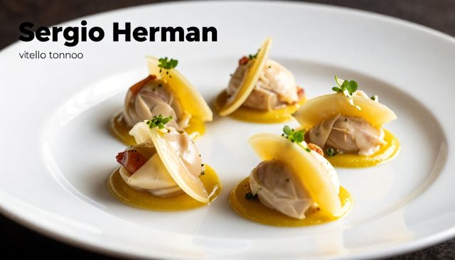 Klassieke vitello tonnato met 3 verrassende twists van Sterrenkok Sergio Herman
