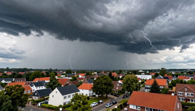 Kampen treft voorbereidingen op zware onweersbuien met 70 km/uur windstoten